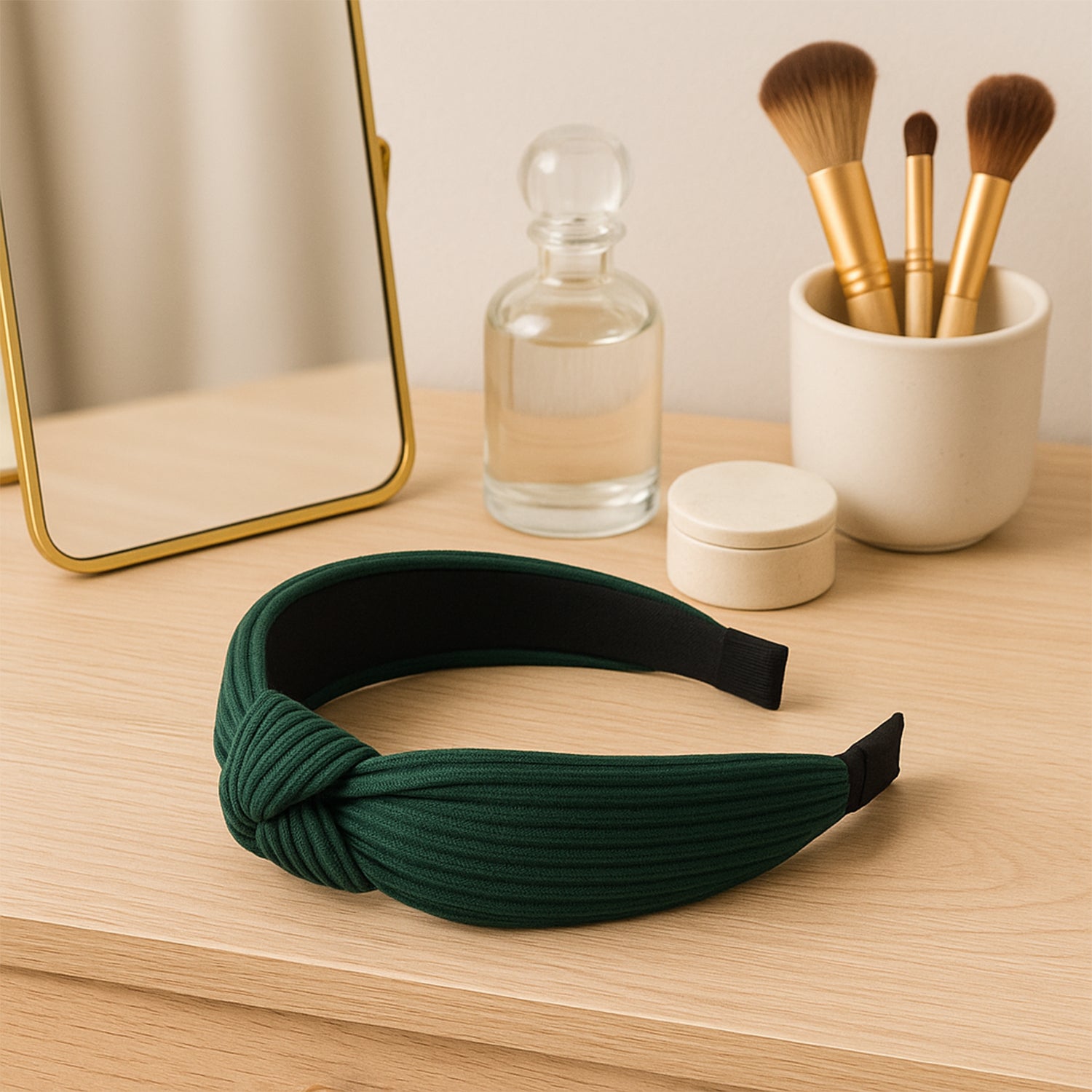 Womens Ribbed Texture Knot Design Hairband (1 Pc  Mix Design) Womens Ribbed Texture Knot Design Hairband (1 Pc  Mix Design)